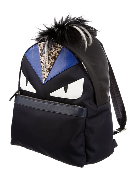 fendi bag bugs pouch|fendi bag bugs backpack.